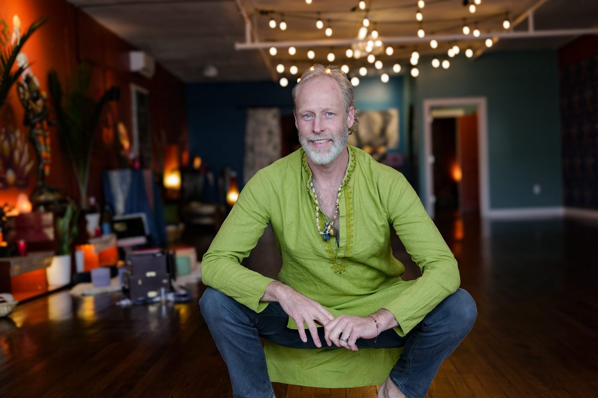 Michael Shankara at Karma Yoga Center